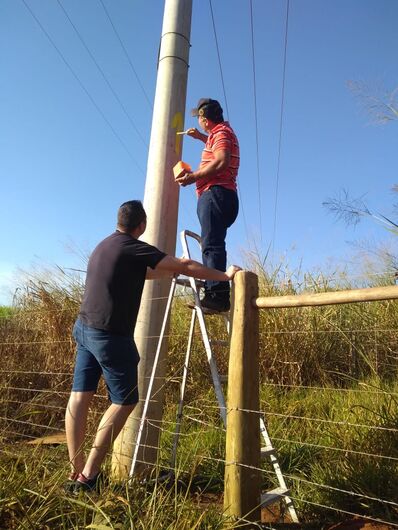 Bira realiza manutenção no Caminho da Fé em São Carlos - Crédito: Divulgação