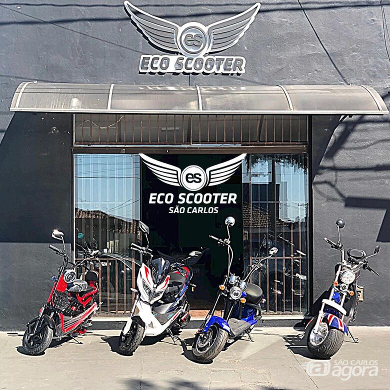 Eco Scooter chega a São Carlos para um futuro elétrico e sustentável - Crédito: divulgação