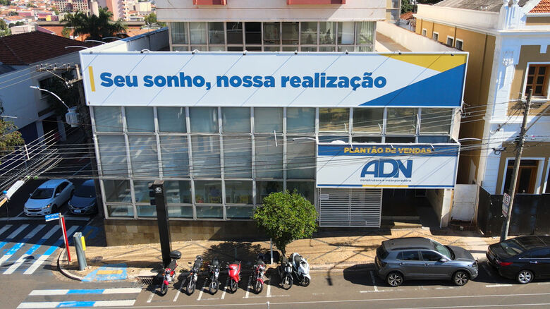 Atual sede da empresa em São Carlos, na principal avenida. ADN atua em mais 24 cidades e possui base de novos negócios em Campinas e Ribeirão Preto. - Crédito: divulgação