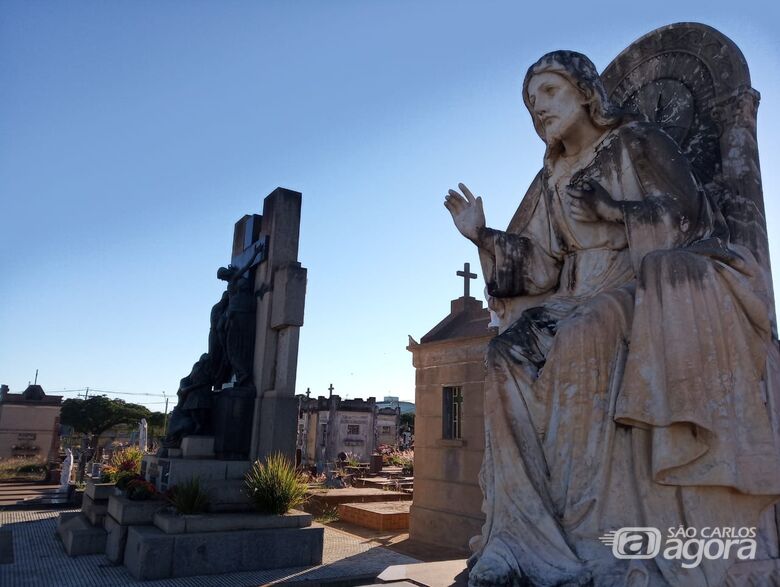 Nos seis primeiros meses de 2021, cemitério Nossa senhora do Carmo registrou 916 sepultamentos - Crédito: Marcos Escrivani