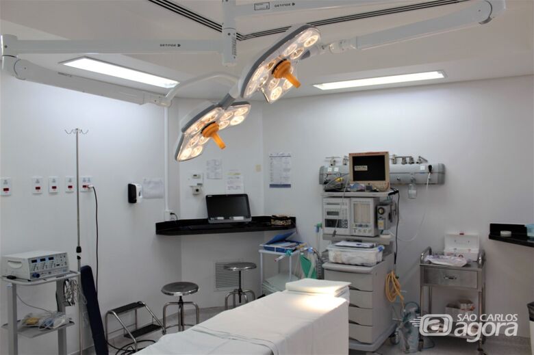 Todas as 10 salas do Centro Cirúrgico da Santa Casa foram revitalizadas - Crédito: Assessoria Santa Casa