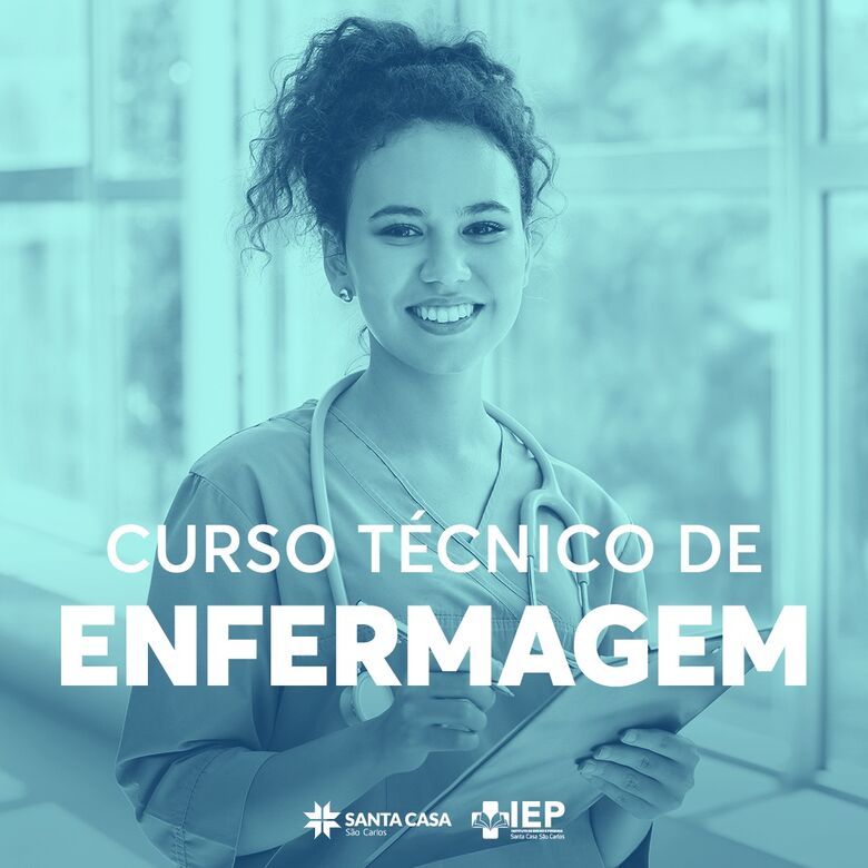 Instituto de Ensino e Pesquisa da Santa Casa realiza Processo Seletivo do Curso Técnico de Enfermagem - Crédito: Divulgação