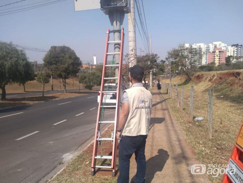 Radar instalado na Avenida Bruno Ruggiero Filho foi aprovado - Crédito: Divulgação