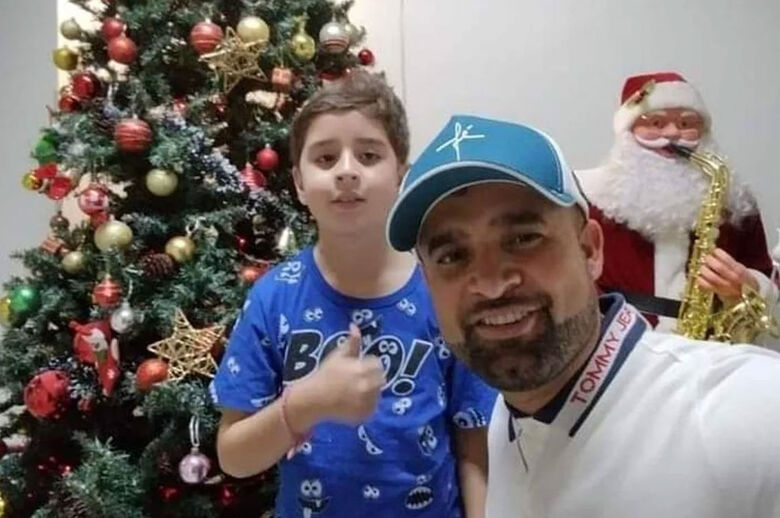 Pai e filho morreram afogados - Crédito: arquivo pessoal
