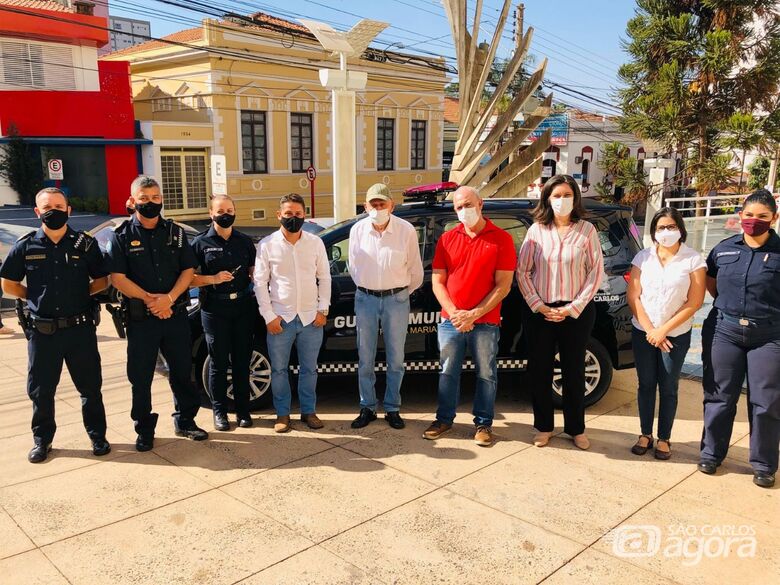 Guardas municipais que irão atuar na Patrulha Maria da Penha encerram curso de formação - Crédito: divulgação