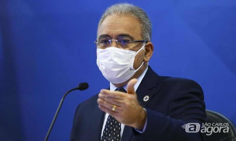 Ministro da Saúde, Marcelo Queiroga - Crédito: Agência Brasil