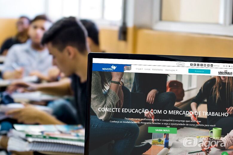 SP anuncia auxílio de R$ 600 para 30 mil alunos do Novotec Expresso - Crédito: divulgação