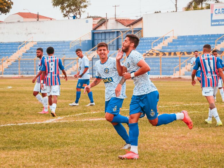 Voltar a marcar: São Carlos quer voltar com pontos de Mogi Mirim - Crédito: Brendow Felipe/São Carlos FC
