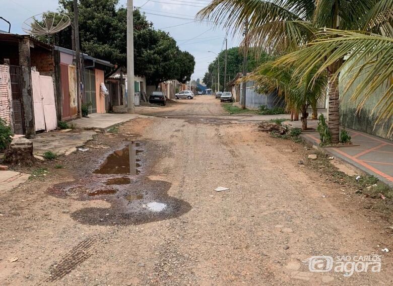 Finalmente rua Luiz Lázaro Zamenhoff será pavimentada - Crédito: Redes sociais