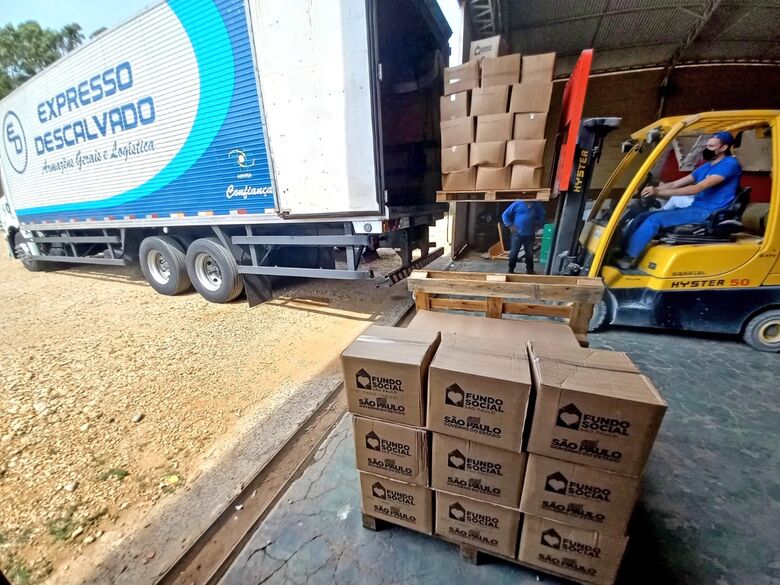 Fundo Social do Estado envia mais 852 cestas básicas para Prefeitura de Ibaté - Crédito: divulgação