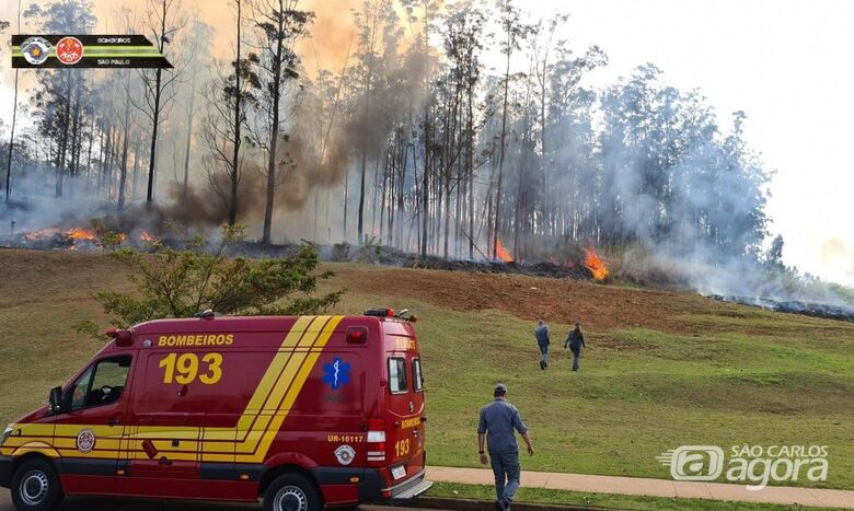 Queda de aeronave em Piracicaba deixa sete mortos - Crédito: © Corpo de Bombeiros PMESP