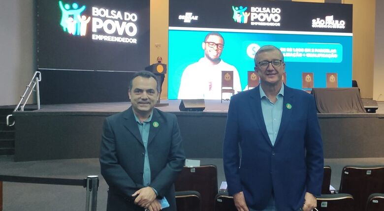 Antonio Ribeiro e Nino Mengatti durante o anúncio da nova parceria - Crédito: Divulgação