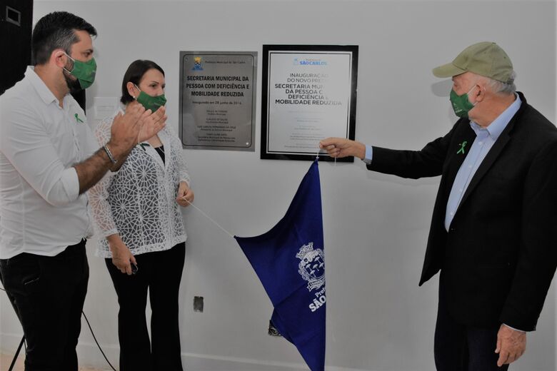 “É uma satisfação poder inaugurar a nossa nova sede em 21 de setembro, Dia Nacional de Luta da Pessoa com Deficiência”, disse Garcia, durante a solenidade oficial - Crédito: Divulgação