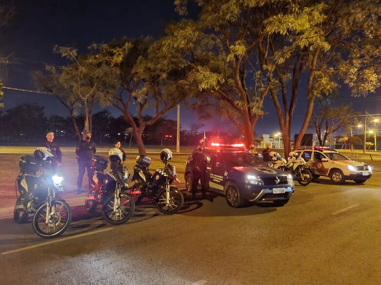PM e GM realizam operação em São Carlos - Crédito: divulgação