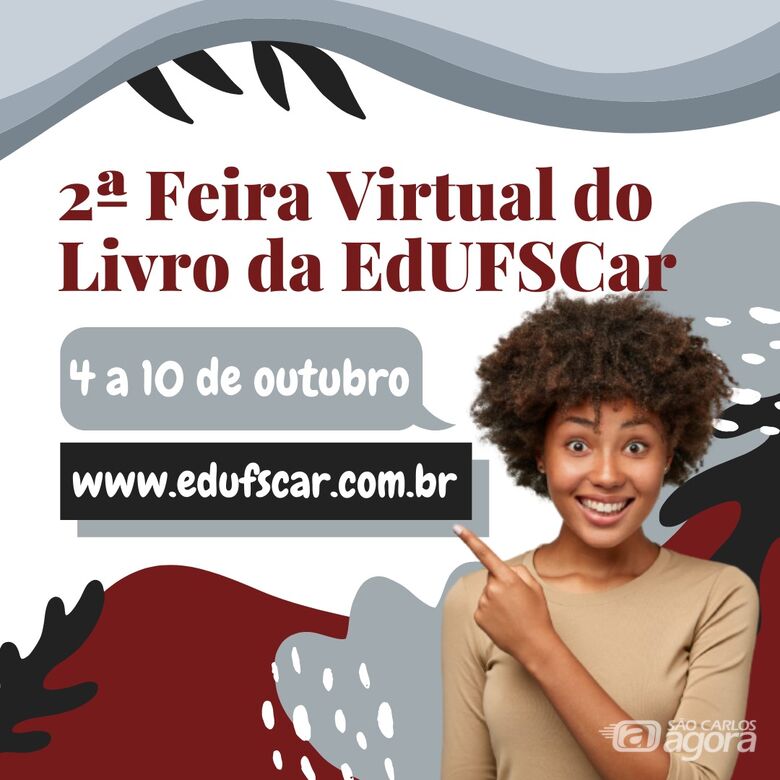 2ª Feira Virtual do Livro da UFSCar contará com programação cultural - Crédito: Divulgação