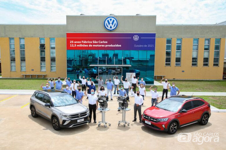 Volkswagen completa 25 anos em São Carlos - Crédito: Divulgação