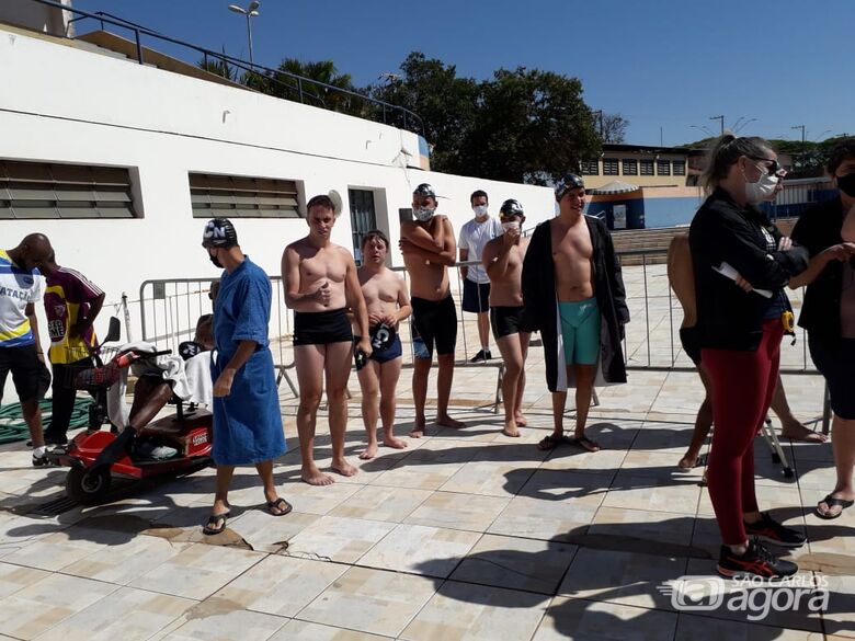 Equipe de natação ACD da LCN/Aquário Fitness após quase dois anos, retorna às competições - Crédito: Marcos Escrivani