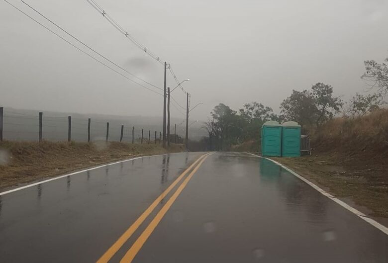 A estrada municipal onde seria realizado o 1º GP de Rolimã já estava preparada: adiada para outra data - Crédito: Marcos Escrivani