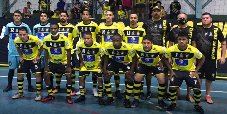 Deportivo Sanka busca a vitória contra o Real Brasil - Crédito: Divulgação