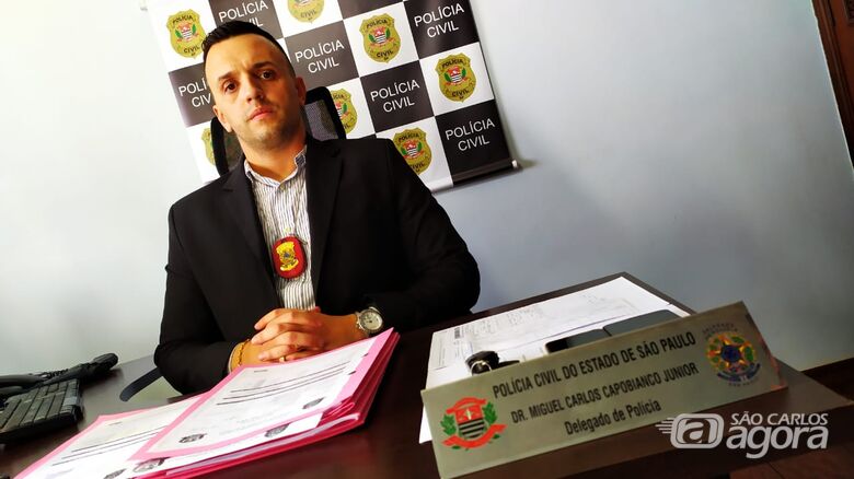 Delegado Miguel Carlos Capobianco Jr. - Crédito: Maycon Maximino/arquivo