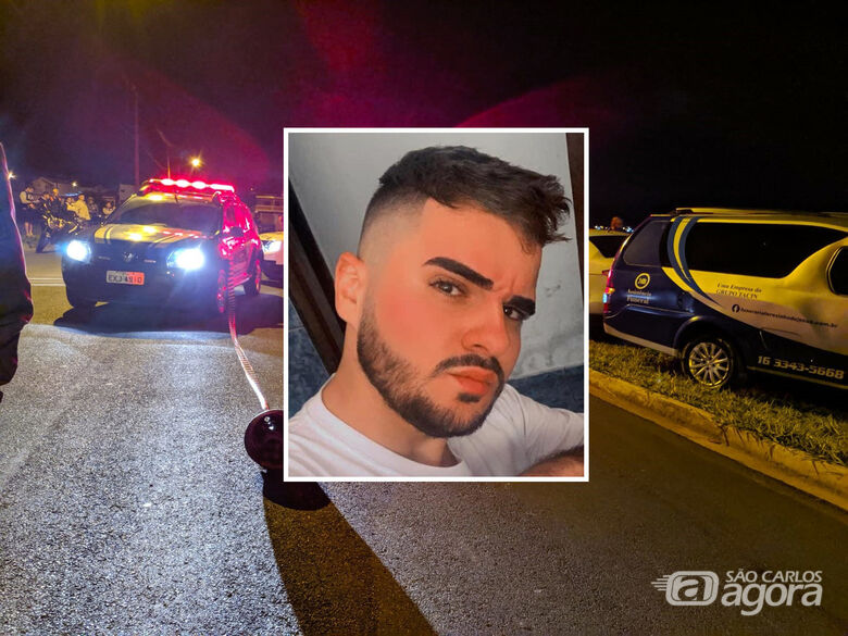 Jovem de 20 anos morre em acidente de moto em Ibaté; veja fotos - Crédito: Maycon Maximino