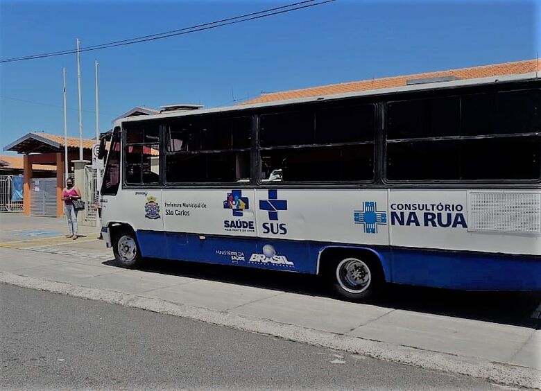 Ônibus itinerante vai percorrer as ruas de São Carlos aplicando a vacina contra a Covid-19 - Crédito: divulgação