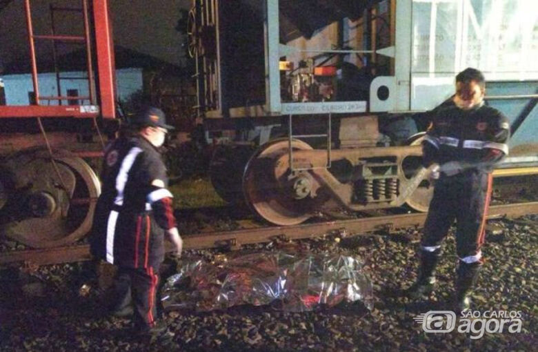 Mulher morre após ser atropelada por trem em São Carlos - Crédito: arquivo/SCA