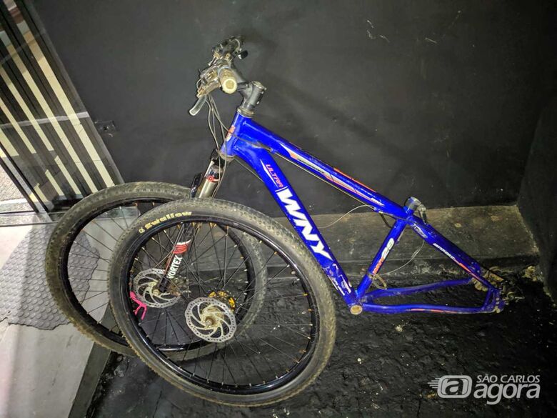 Recuperada graças a ação do PM Fallaci, a bike foi devolvida ao dono - Crédito: Maycon Maximino