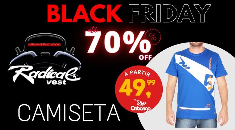 Ofertas de Black Friday é na Radical com descontos de até 70% -