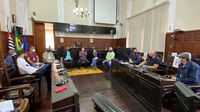 Em reunião, secretários municipais prestam contas na Câmara Municipal - Crédito: Divulgação