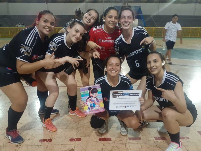 Equipe comemora a conquista e exigem a conquista de Sofia Torreta: a melhor do jogo - Crédito: Divulgação