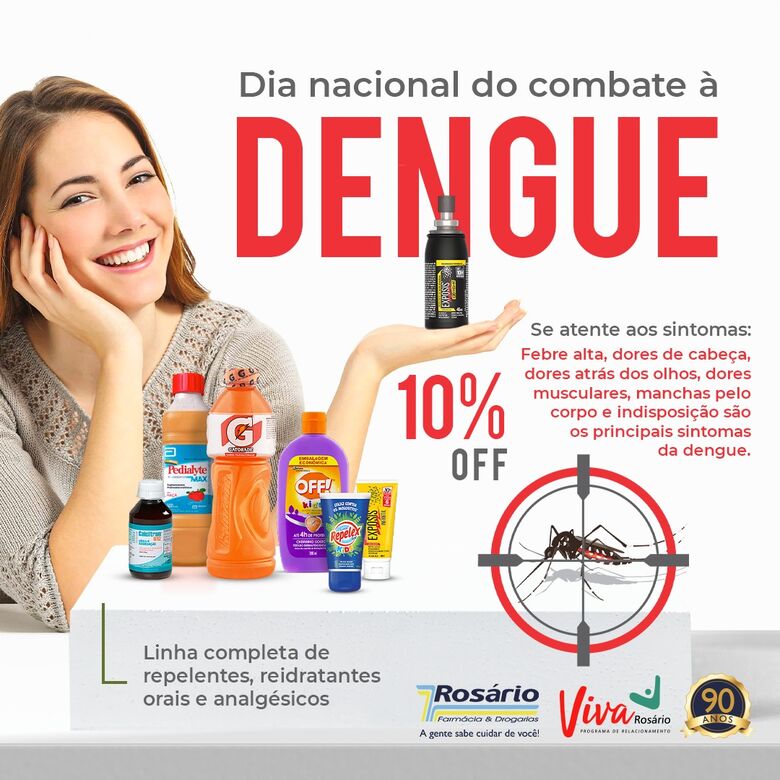 Rosário oferece teste rápido para dengue por R$ 25,99 -