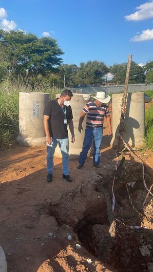 Vereador Bira pede agilidade na recuperação da ponte da Estrada da Água Fria - Crédito: divulgação