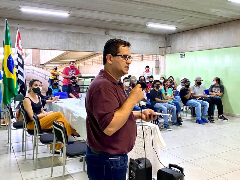 “Fui convidado para falar na Câmara Juvenil e fiquei muito honrado”, disse Roselei Françoso - Crédito: Divulgação