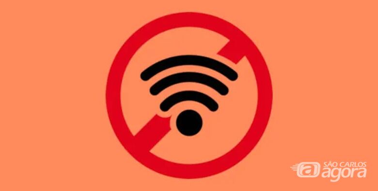 Sem sinal de internet - Crédito: divulgação