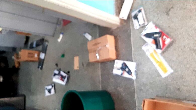 Furto em Cemei: ato em vandalismo em escola infantil - Crédito: Divulgação