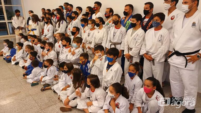 Equipe são-carlense de judô fez uma campanha positiva em 2021, na avaliação do técnico Sebá - Crédito: Divulgação