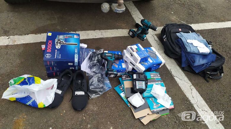 Dupla especializada em furtar lojas da Havan é presa em São Carlos - Crédito: Maycon Maximino