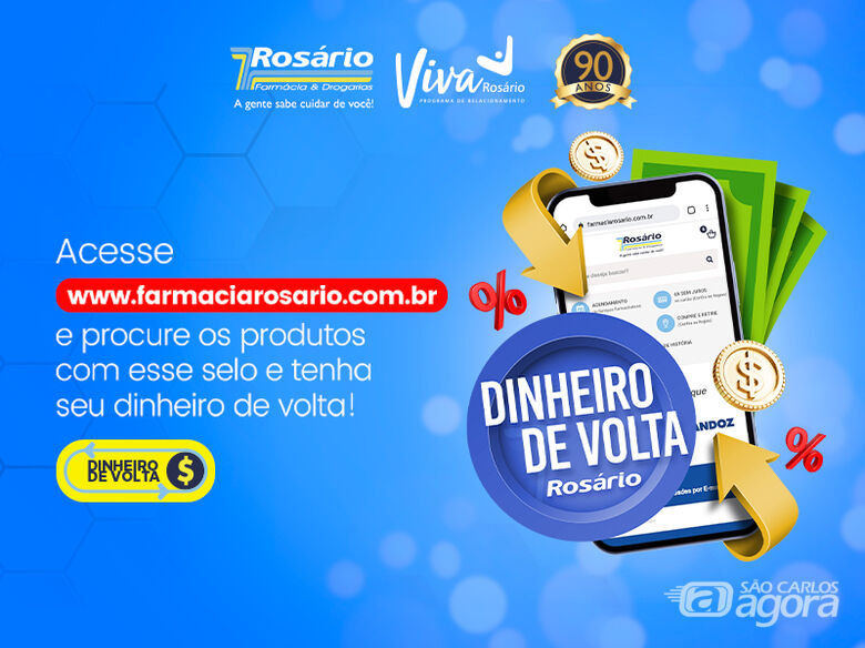 Farmácia Rosário adota nova ferramenta que traz parte do dinheiro das compras gastos por seus de clientes de volta - 