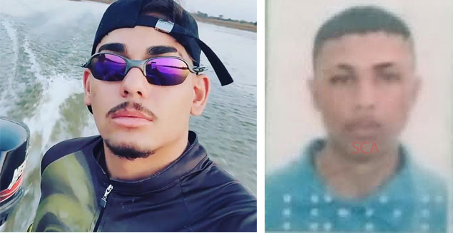 Eduardo Escapolão Lucas da Silva e Rodrigo de Castro Rocha morreram vítimas dos disparos - Crédito: arquivo pessoal e SCA