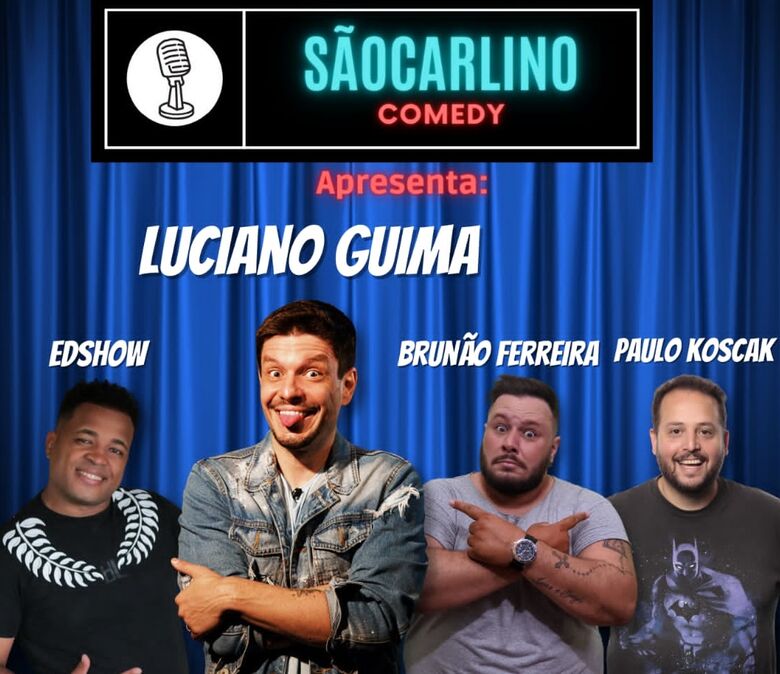 Sãocarlino Comedy promete show com muitas gargalhadas - 