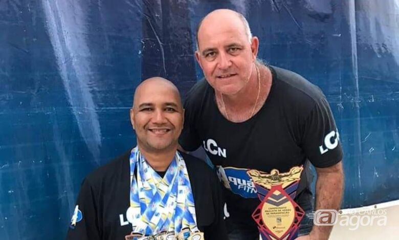 Ronystony e Mitcho durante competição realizada em São Paulo - Crédito: Divulgação