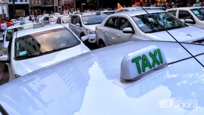 Taxi - Crédito: (Foto: Paulo Pinto/ Fotos Públicas)