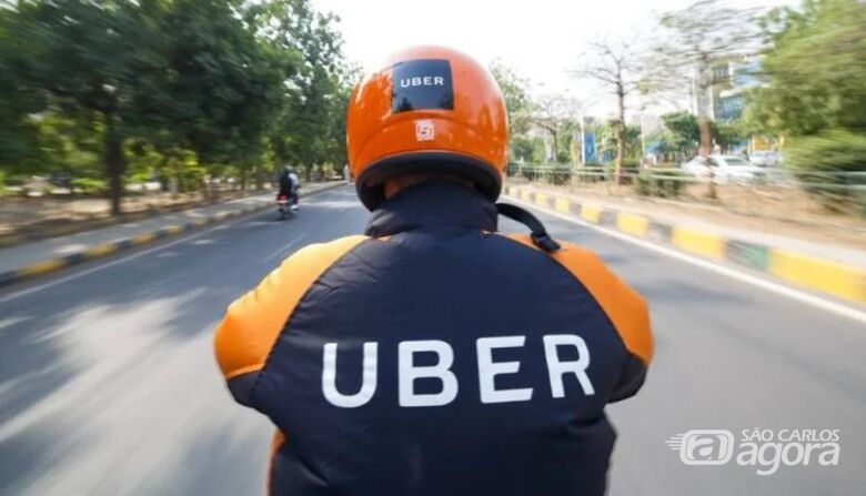 Uber moto - Crédito: divulgação
