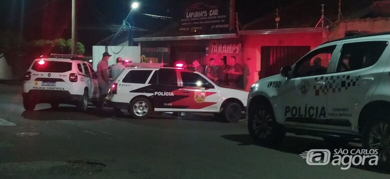 Jovem morre baleado após discussão por jogo de futebol - Crédito: Araraquara Agora