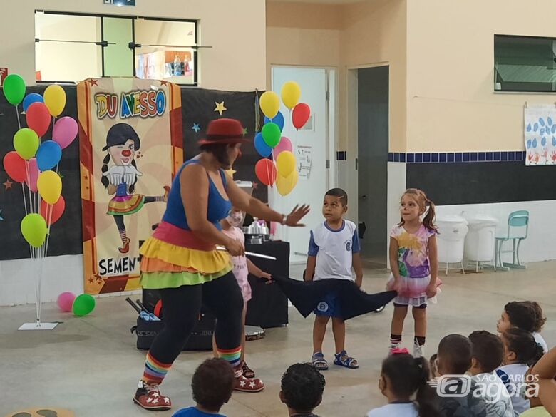 Escola de Ibaté comemora Dia do Circo com seus alunos - Crédito: Divulgação