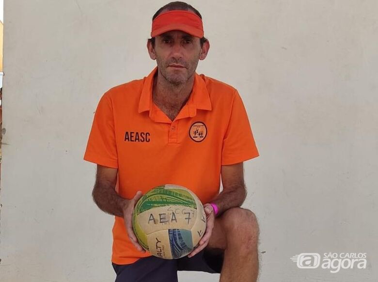 Basílio pretende fazer com que São Carlos seja referência no vôlei de praia - Crédito: Marcos Escrivani