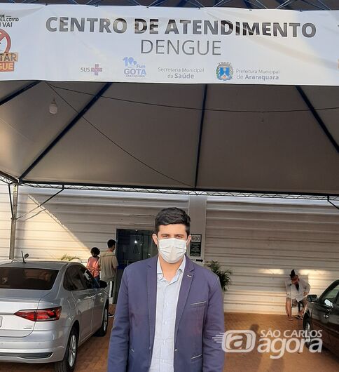 Vereador Bruno Zancheta propõe “Centro de Atendimento à Dengue” - Crédito: Divulgação