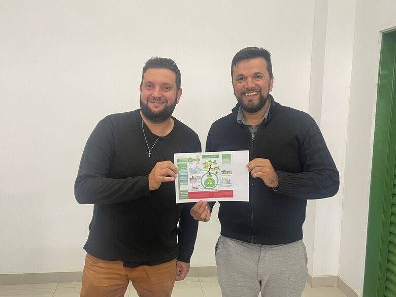 Rodson se reúne com Secretário para organizar Projeto do Programa Moeda Verde - Crédito: divulgação