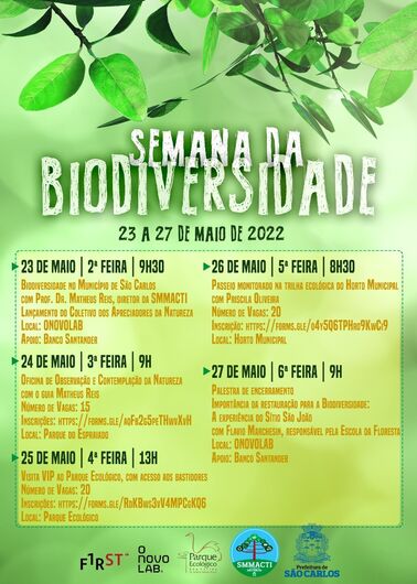 São Carlos realiza Semana da Biodiversidade - 